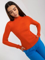 Женский оранжевый свитер оверсайз цена и информация | Женские кофты | pigu.lt
