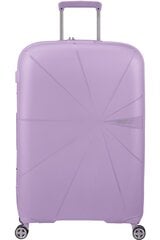American Tourister средний чемодан  Starvibe Spinner Digital Lavender M 67 см, цена и информация | Чемоданы, дорожные сумки  | pigu.lt
