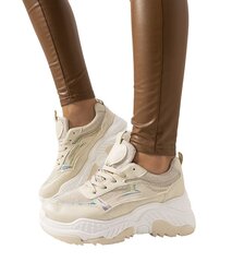 Sportiniai batai moterims Gemre GRM14992.2679, smėlio spalvos цена и информация | Спортивная обувь, кроссовки для женщин | pigu.lt