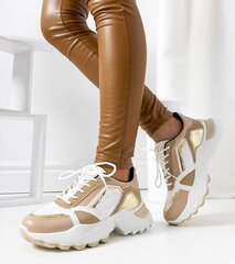 Laisvalaikio batai moterims Gordani GRM14998.2681, smėlio spalvos цена и информация | Спортивная обувь, кроссовки для женщин | pigu.lt