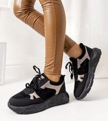 Laisvalaikio batai moterims Gemre GRM15001.2681, juodi цена и информация | Спортивная обувь, кроссовки для женщин | pigu.lt