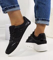 Sportiniai batai moterims Black Basemat GRM15141.2681, juodi цена и информация | Спортивная обувь, кроссовки для женщин | pigu.lt