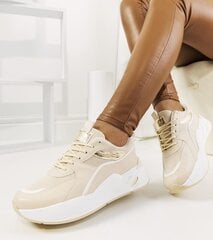 Sportiniai batai moterims Gemre GRM15144.2678, smėlio spalvos kaina ir informacija | Sportiniai bateliai, kedai moterims | pigu.lt