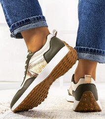 Laisvalaikio batai moterims Green Isham GRM15218.2679, smėlio spalvos цена и информация | Спортивная обувь, кроссовки для женщин | pigu.lt