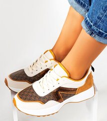 Laisvalaikio batai moterims Isham GRM15220.2680, smėlio spalvos цена и информация | Спортивная обувь, кроссовки для женщин | pigu.lt