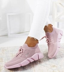 Sportiniai batai moterims Big Star JJ274266, rožiniai цена и информация | Спортивная обувь, кроссовки для женщин | pigu.lt