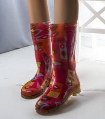 Guminiai batai moterims Gemre GRM193042681, rožiniai цена и информация | Резиновые сапоги Muflon | pigu.lt
