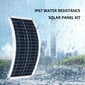 Lankstus saulės modulio rinkinys su 100A valdikliu, 10W kaina ir informacija | Komponentai saulės jėgainėms | pigu.lt