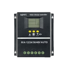 100A MPPT/PWM saulės įkrovos valdiklis 12V/24V/36V/48V kaina ir informacija | Komponentai saulės jėgainėms | pigu.lt