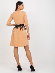 Suknelė moterims, ruda kaina ir informacija | Suknelės | pigu.lt