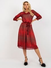 Suknelė moterims FKRS0814.2679, raudona kaina ir informacija | Suknelės | pigu.lt