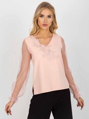Базовая блуза из вереска с V-образным вырезом цена и информация | Женские блузки, рубашки | pigu.lt