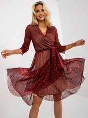 Suknelė moterims FKRSd79.2680, raudona kaina ir informacija | Suknelės | pigu.lt