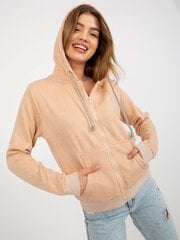 Cерая ворона Женщины Threadbare Ladies Saffron Hoodie, Коралловый цена и информация | Женские толстовки | pigu.lt