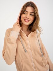 Cерая ворона Женщины Threadbare Ladies Saffron Hoodie, Коралловый цена и информация | Женские толстовки | pigu.lt