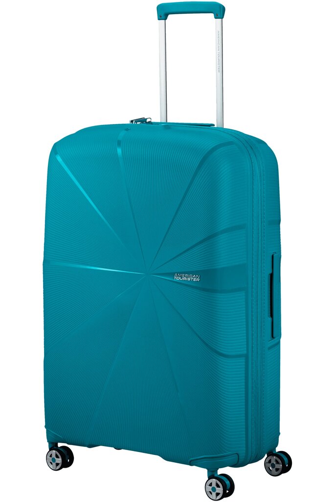 Vidutinis lagaminas American Tourister Starvibe Spinner Verdigris, M, žalias цена и информация | Lagaminai, kelioniniai krepšiai | pigu.lt