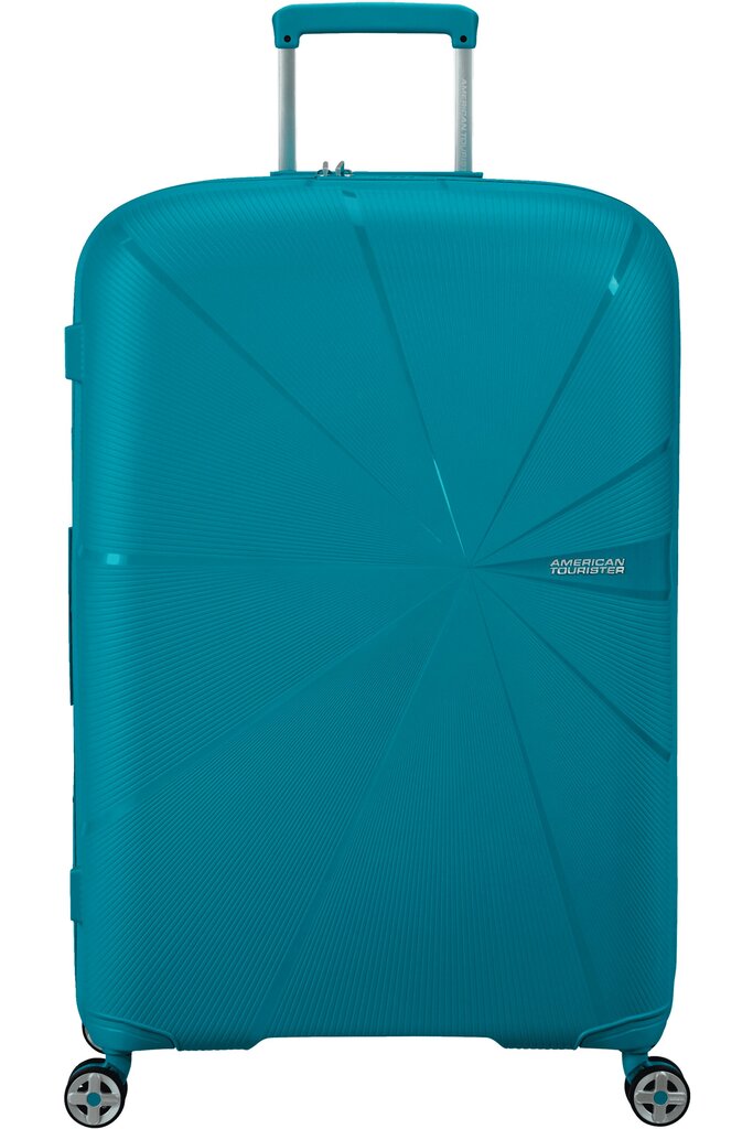 Vidutinis lagaminas American Tourister Starvibe Spinner Verdigris, M, žalias цена и информация | Lagaminai, kelioniniai krepšiai | pigu.lt