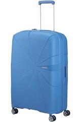 American Tourister средний чемодан  Starvibe Spinner Tranquil Blue  M 67 см, цена и информация | Чемоданы, дорожные сумки | pigu.lt