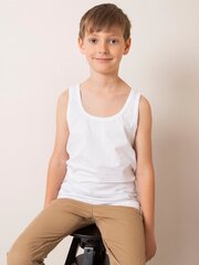 Marškinėliai berniukams Fkrs, balti kaina ir informacija | Marškinėliai berniukams | pigu.lt