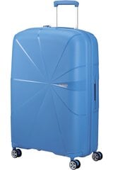 American Tourister большой чемодан  Starvibe Spinner Tranquil Blue L, 77cm цена и информация | Чемоданы, дорожные сумки  | pigu.lt