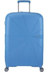 American Tourister большой чемодан  Starvibe Spinner Tranquil Blue L, 77cm цена и информация | Чемоданы, дорожные сумки | pigu.lt