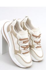 Laisvalaikio batai moterims Inello LKK163893.2679, smėlio spalvos цена и информация | Спортивная обувь, кроссовки для женщин | pigu.lt