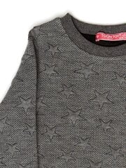 Džemperis mergaitėms, pilkas kaina ir informacija | Megztiniai, bluzonai, švarkai mergaitėms | pigu.lt
