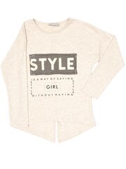 Palaidinė mergaitėms Fkrsc20982041e8ff423, smėlio spalvos цена и информация | Рубашки для девочек | pigu.lt