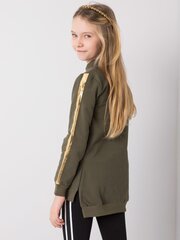 Bluzonas mergaitėms Fkrs231757ce30, žalias цена и информация | Свитеры, жилетки, пиджаки для девочек | pigu.lt