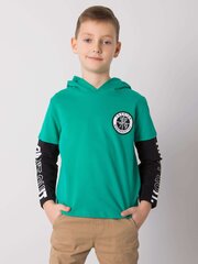 Marškinėliai berniukams Fkrsfaa10a6db34, žali цена и информация | Рубашки для мальчиков | pigu.lt