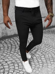 Kelnės vyrams Nuter, juodos цена и информация | Мужские брюки | pigu.lt