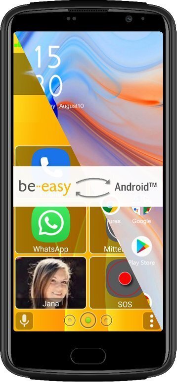 Beafon M7 Lite Premium Black kaina ir informacija | Mobilieji telefonai | pigu.lt