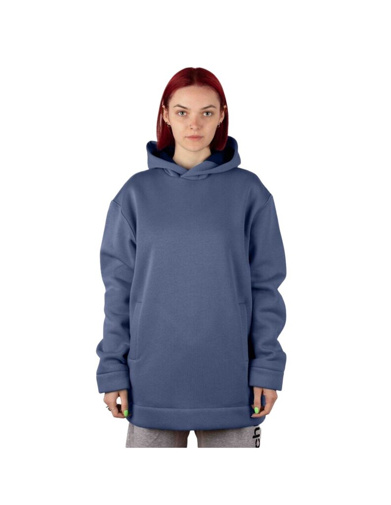 Džemperis unisex Hoodie Exquisite Line Blue Indigo, mėlynas цена и информация | Džemperiai vyrams | pigu.lt