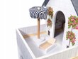 Lėlių namelis su baldais KX6201, 78 cm цена и информация | Žaislai mergaitėms | pigu.lt