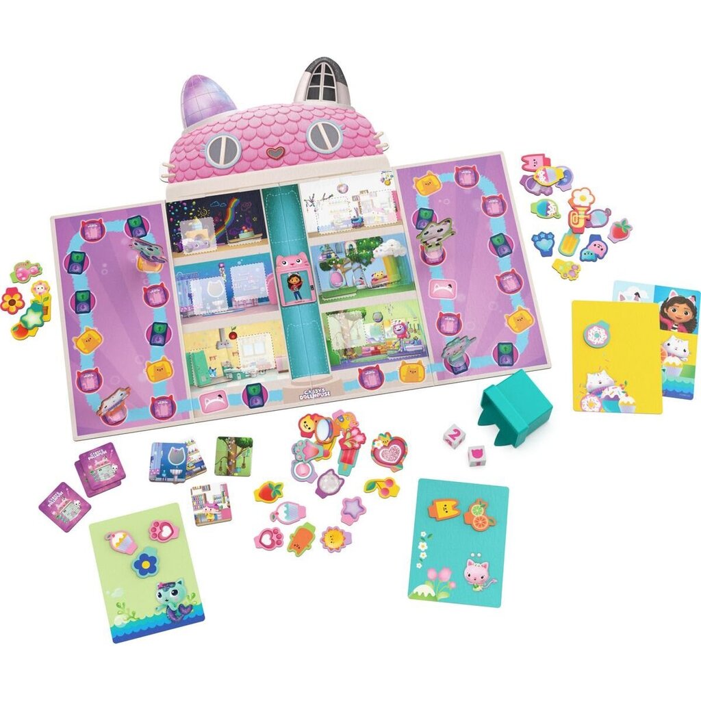 Stalo žaidimas Spinmaster Games Gabbys Dollhouse Charming Collection, 6067032 kaina ir informacija | Stalo žaidimai, galvosūkiai | pigu.lt