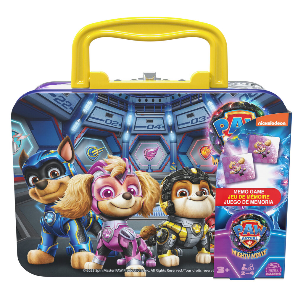 Atminties žaidimas Spinmaster Games Paw Patrol, 6067928 kaina ir informacija | Stalo žaidimai, galvosūkiai | pigu.lt