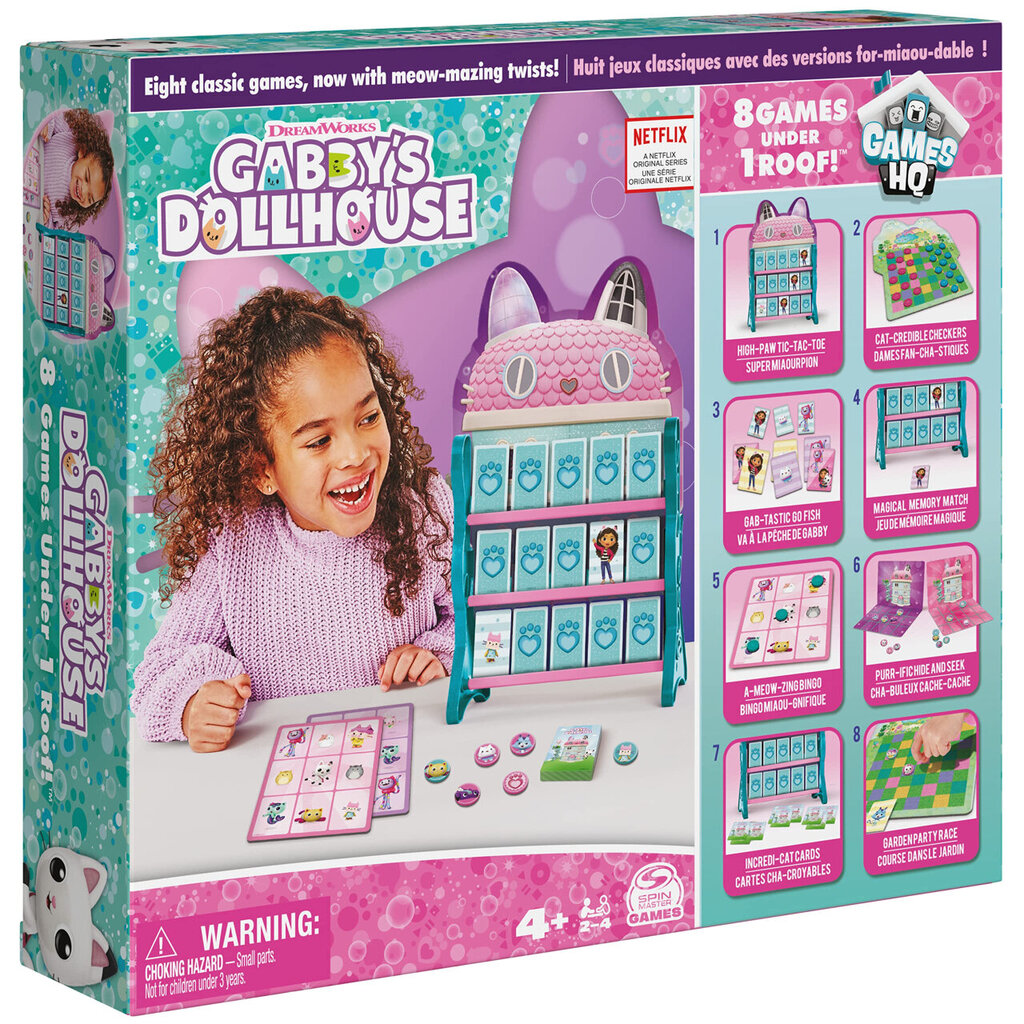 Stalo žaidimas Gabby's Dollhouse kaina ir informacija | Stalo žaidimai, galvosūkiai | pigu.lt