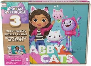 Dėlionių rinkinys Spinmaster Games Gabbys Dollhouse 6066549 kaina ir informacija | Dėlionės (puzzle) | pigu.lt