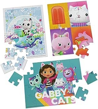 Dėlionių rinkinys Spinmaster Games Gabbys Dollhouse 6066549 kaina ir informacija | Dėlionės (puzzle) | pigu.lt