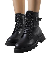 Auliniai batai moterims Narnclaedra Grm18011.2681, juodi kaina ir informacija | Aulinukai, ilgaauliai batai moterims | pigu.lt