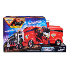 Transporto priemonių rinkinys Monster Jam Launch n' Go Hauler Max-D цена и информация | Игрушки для мальчиков | pigu.lt