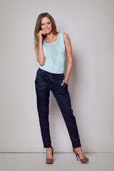 Женские спортивные штаны, темно-синие цена и информация | Женские брюки | pigu.lt
