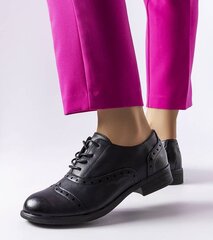 Laisvalaikio batai moterims Gemre GRM216302678, juodi цена и информация | Женские туфли | pigu.lt