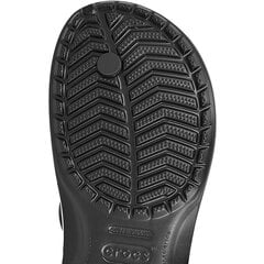 Šlepetės vyrams Crocs Crocband Flip 11033 SW1601796227, juodos kaina ir informacija | Vyriškos šlepetės, basutės | pigu.lt