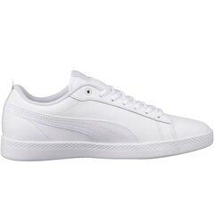 Laisvalaikio batai moterims Puma Smash Wns v2 L W 365208 04, balti цена и информация | Спортивная обувь, кроссовки для женщин | pigu.lt