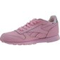 Sportiniai batai mergaitėms Reebok Classic Leather Metallic JR BD5898, rožiniai kaina ir informacija | Sportiniai batai vaikams | pigu.lt