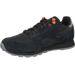 Reebok sportiniai batai berniukams Classic leather CN4705 SW505915.2680, juodi цена и информация | Детская спортивная обувь | pigu.lt