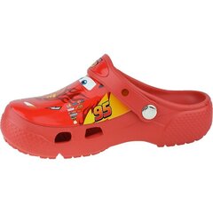 Crocs šlepetės vaikams Fun Lab Cars sw572417.8223, raudonos kaina ir informacija | Šlepetės, kambario avalynė vaikams | pigu.lt