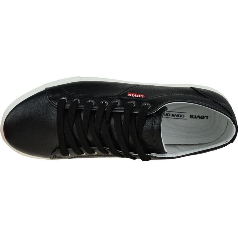 Levi's laisvalaikio batai vyrams Woodward M SW572756.2686, juodi цена и информация | Vyriški batai | pigu.lt
