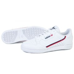 Laisvalaiko batai moterims Adidas Continental 80 Jr F99787, balti цена и информация | Спортивная обувь, кроссовки для женщин | pigu.lt